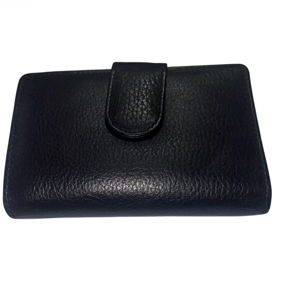 Genuine Leather Black Wallet - Picture 2 of 9
